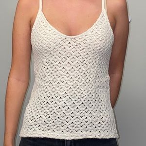 Zara Knitted Cream Tank